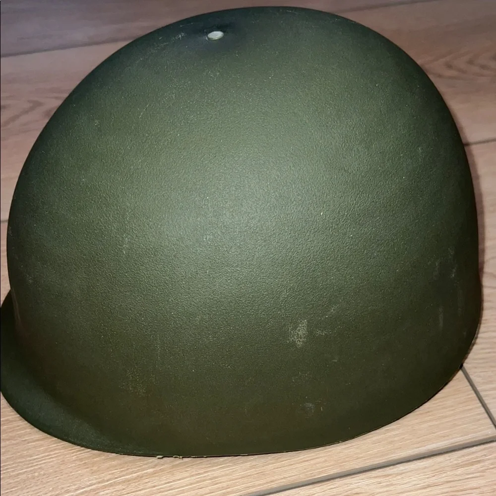 Kids Army Green Costume Helmet - Picture 7 of 11